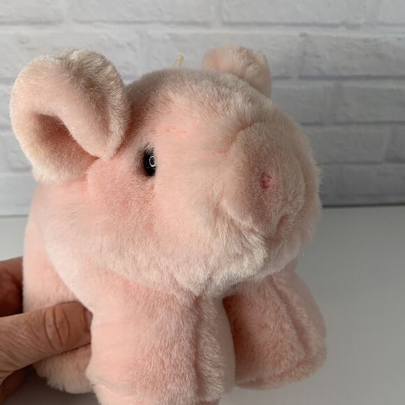 Westcliff Collection Soft Plush Stuffed Animal Pig Rattle Pink - Picture 6 of 8